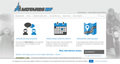 Desktop Screenshot of motards-idf.fr